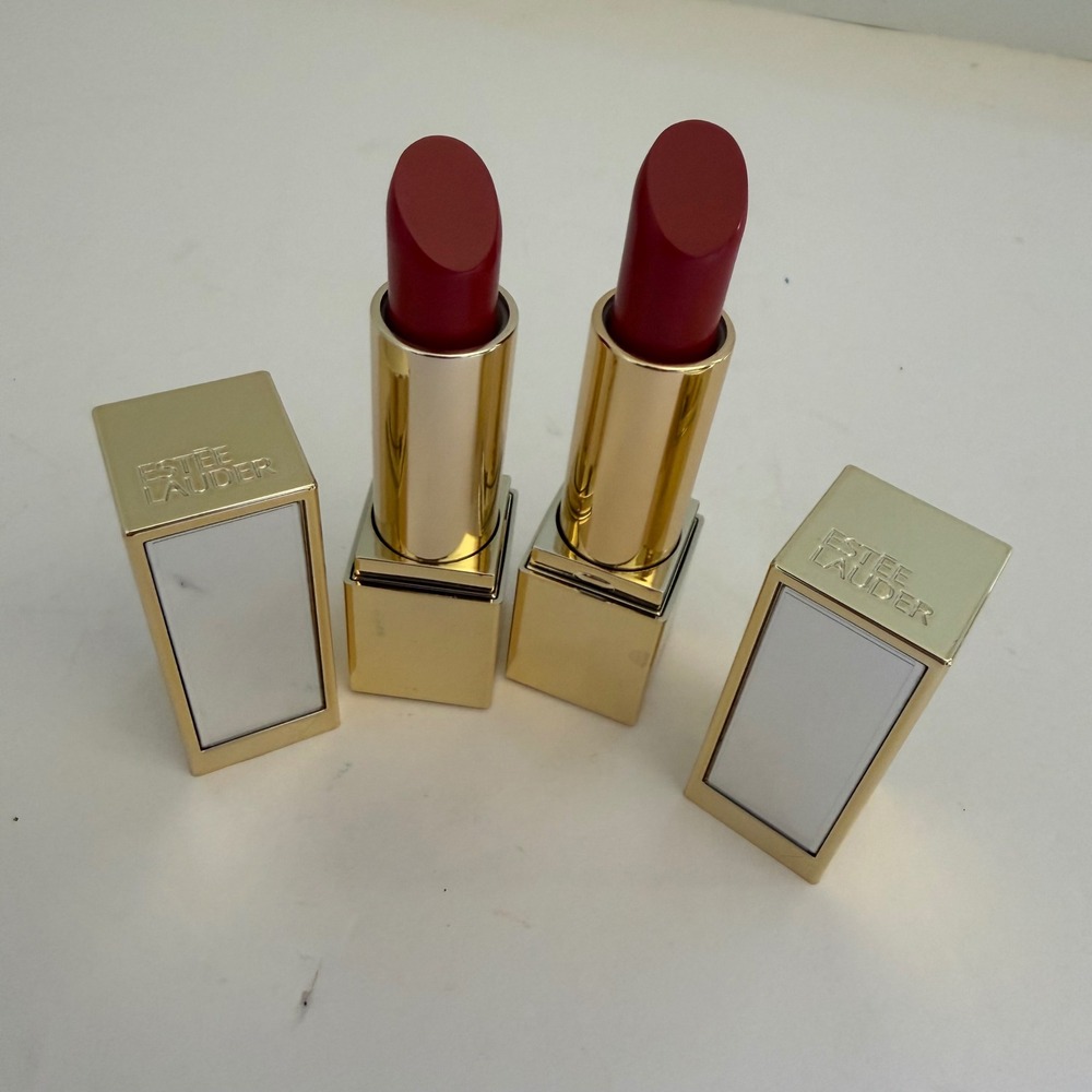 Estee Lauder Pure Color Envy Sculpting Lipstick 340 Envious Set of 2 Full Size